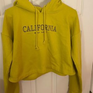 Misguided Cropped Hoodie